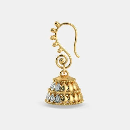 Beautiful Gold Earring with Unique Style