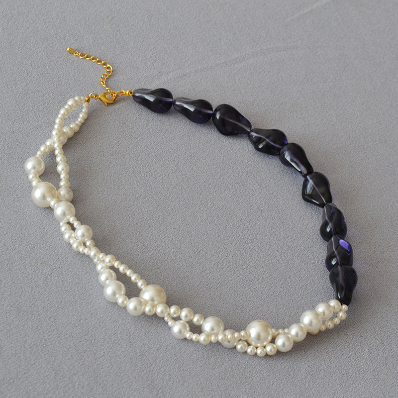 Vintage Handmade Pearl Necklace