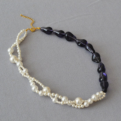 Vintage Handmade Pearl Necklace