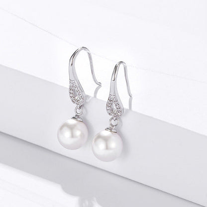 Delicate Artisan Pearl Earring