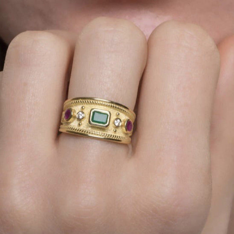 Beautiful Gold Ring with Unique Style