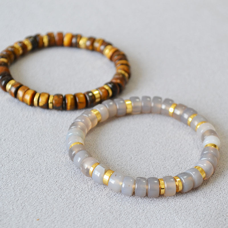 Delicate Artisan Gold Bracelet