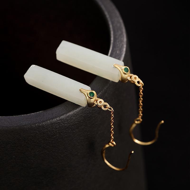 Vintage Handmade Silver Earring