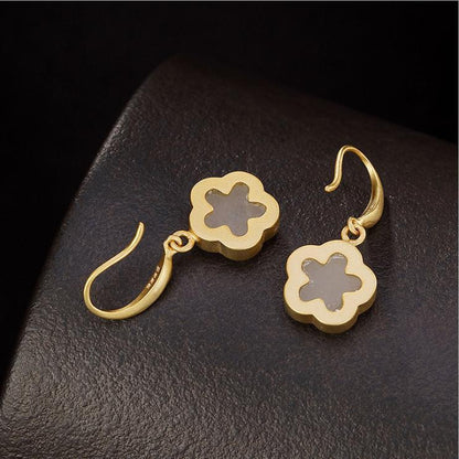 Vintage Handmade Gold Earring