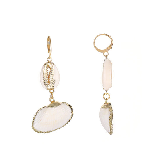 Delicate Artisan Gold Earring