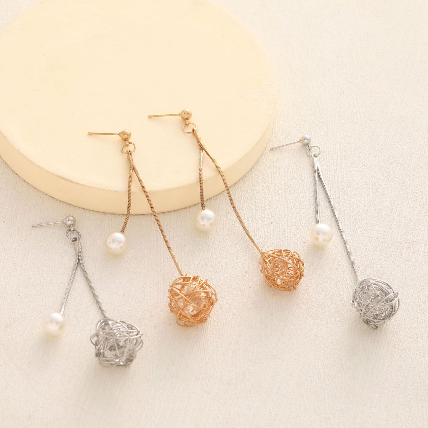 Vintage Handmade Pearl Earring