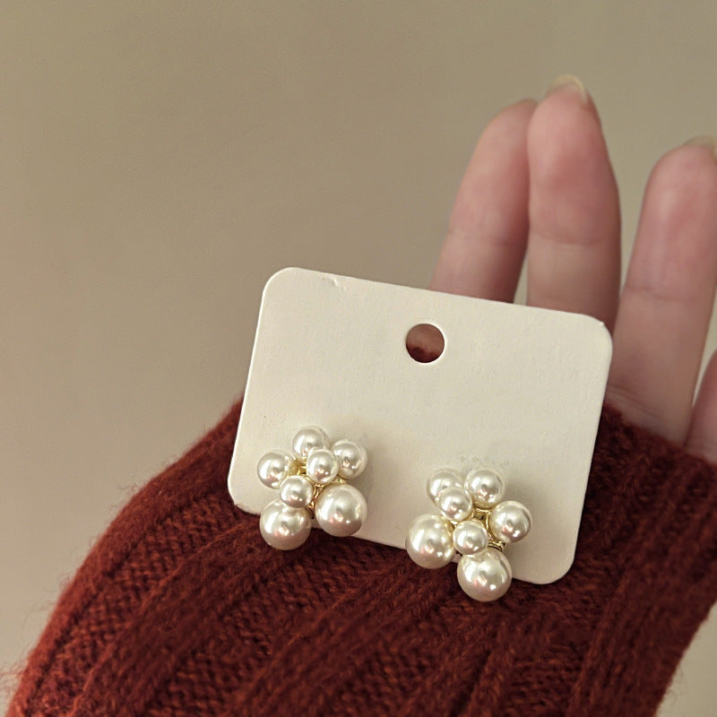 Delicate Artisan Pearl Earring
