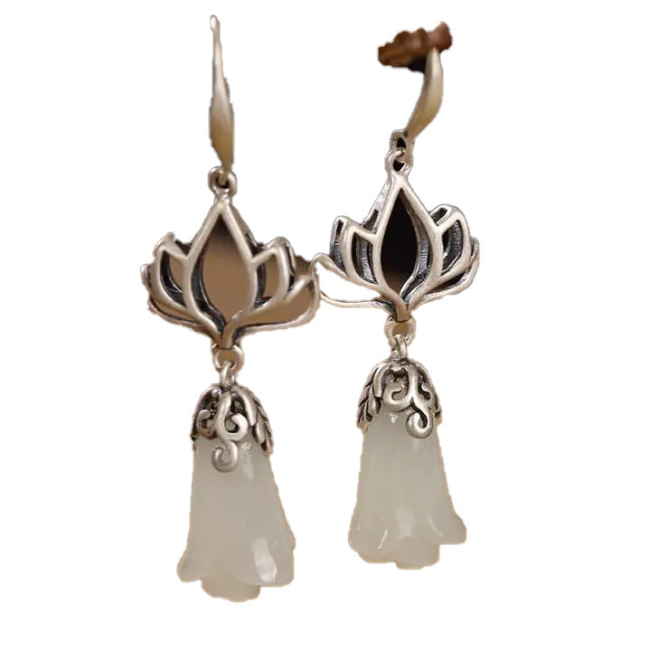 Delicate Artisan Silver Earring