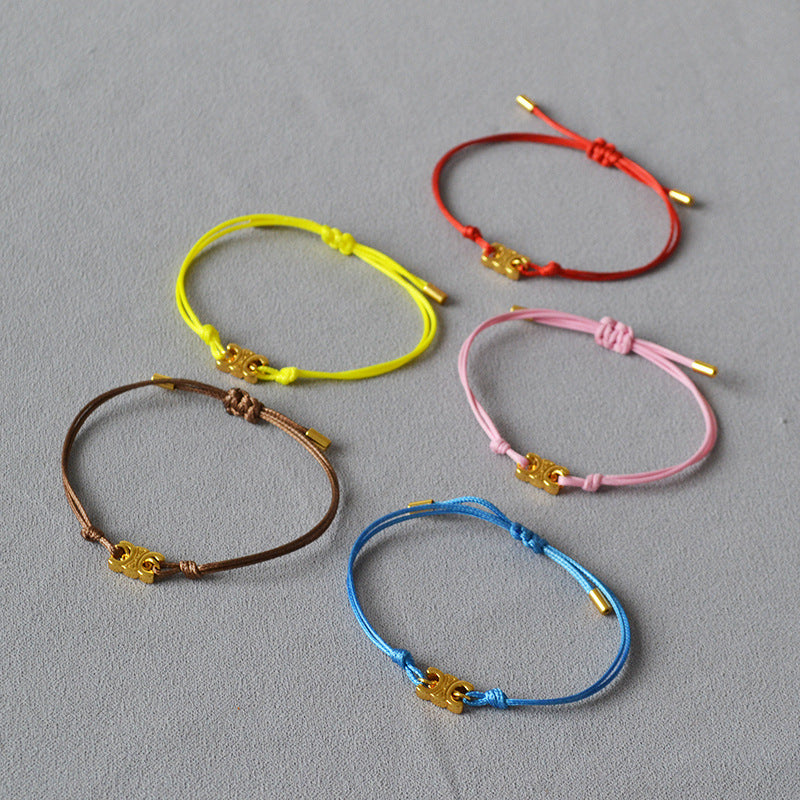 Delicate Artisan Gold Bracelet