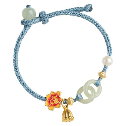 Delicate Artisan Pearl Bracelet