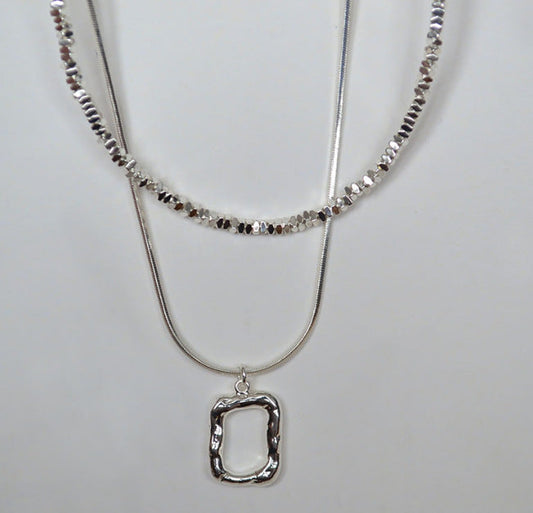 Stunning Silver Necklace for Daily Wear