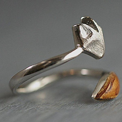 Delicate Artisan Silver Ring
