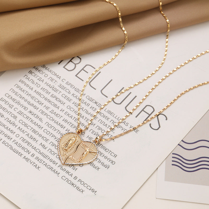 Beautiful Gold Pendant with Unique Style