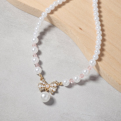 Vintage Handmade Pearl Necklace