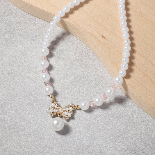 Vintage Handmade Pearl Necklace