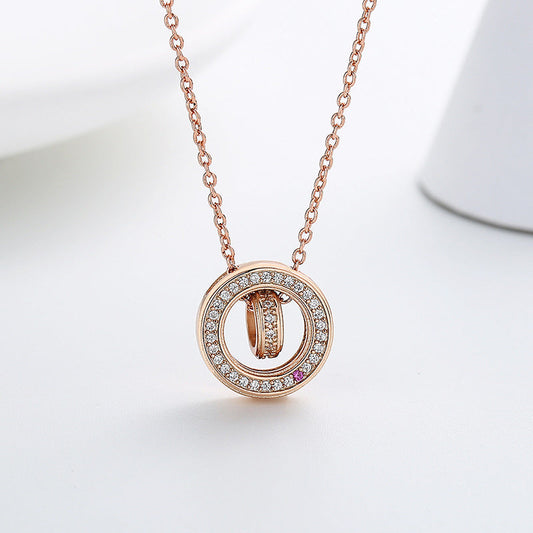 Vintage Handmade Gold Necklace