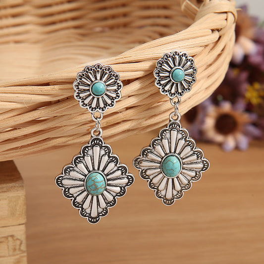Delicate Artisan Silver Earring