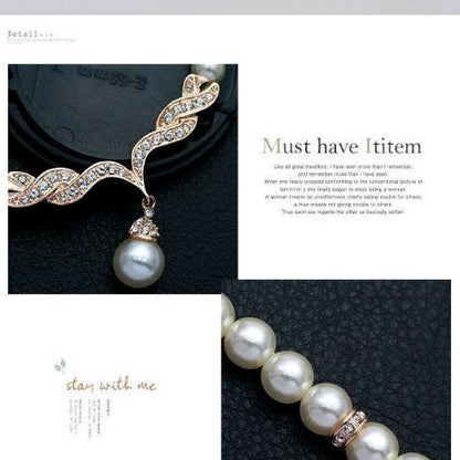 Beautiful Pearl Set with Unique Style