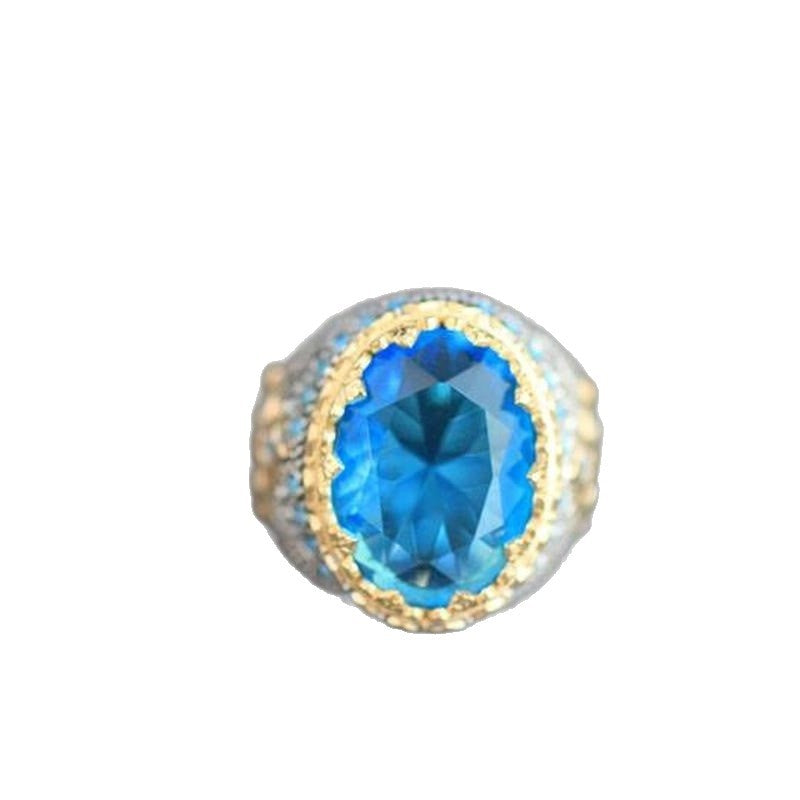 Delicate Artisan Gold Ring