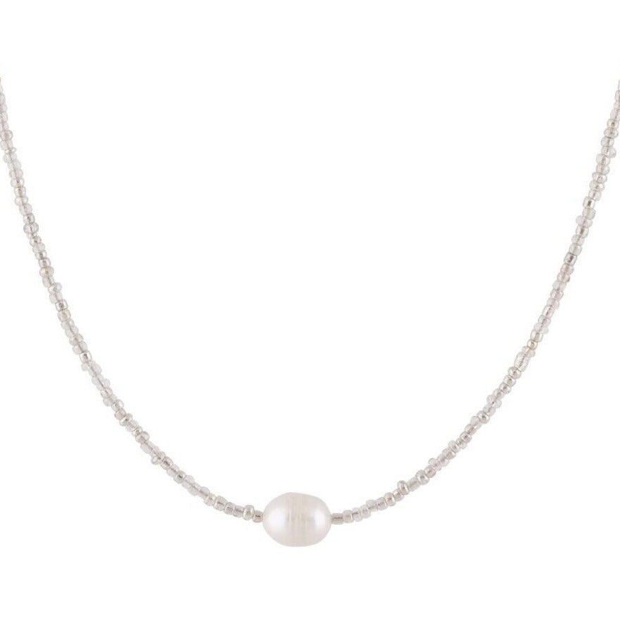 Delicate Artisan Pearl Necklace