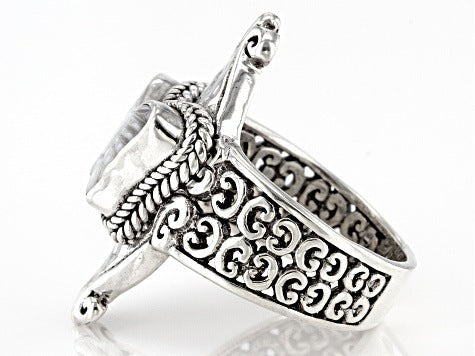 Romantic Silver Ring for Special Moments