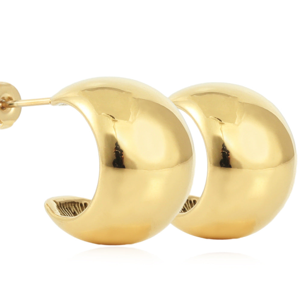 Beautiful Gold Earring with Unique Style