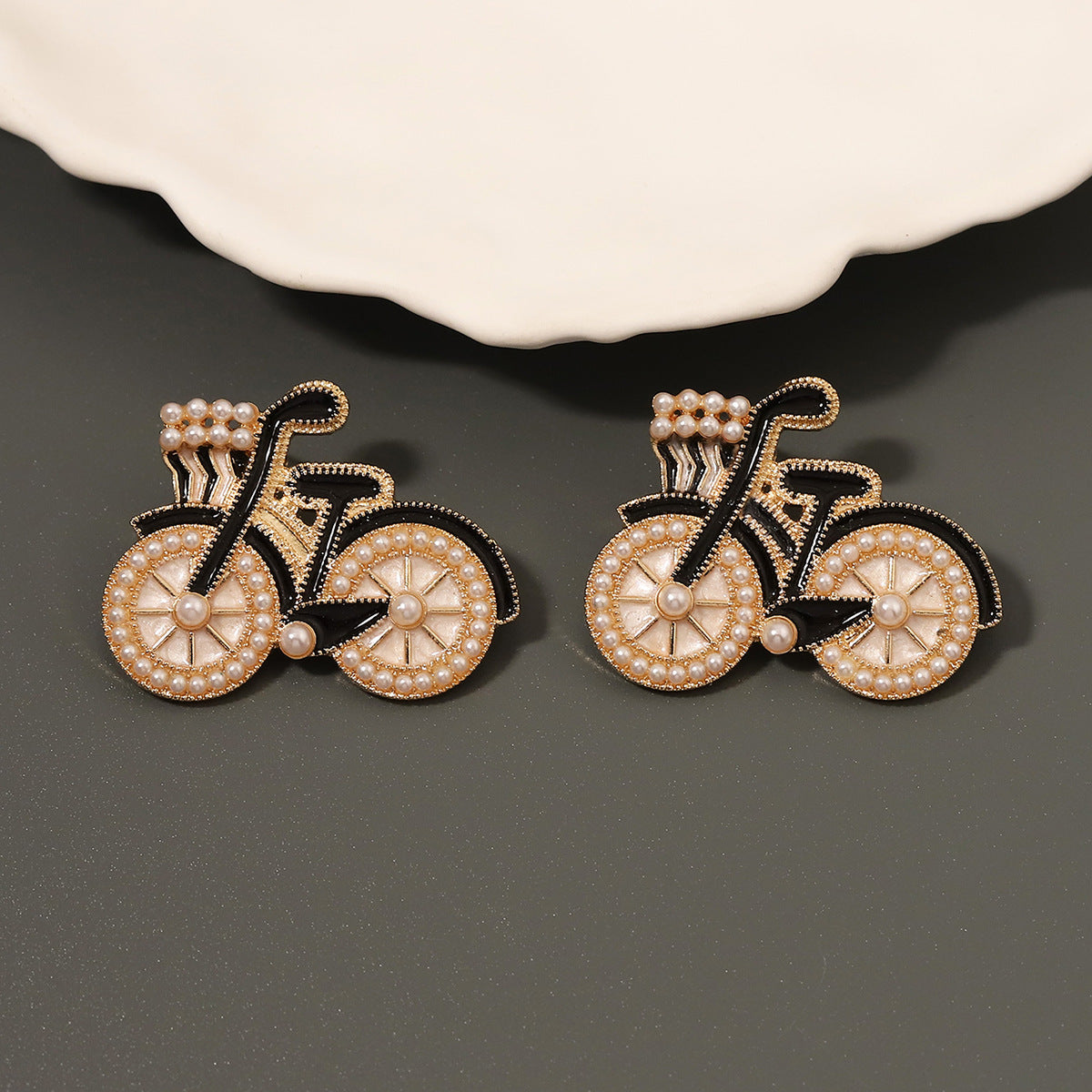 Delicate Artisan Pearl Earring