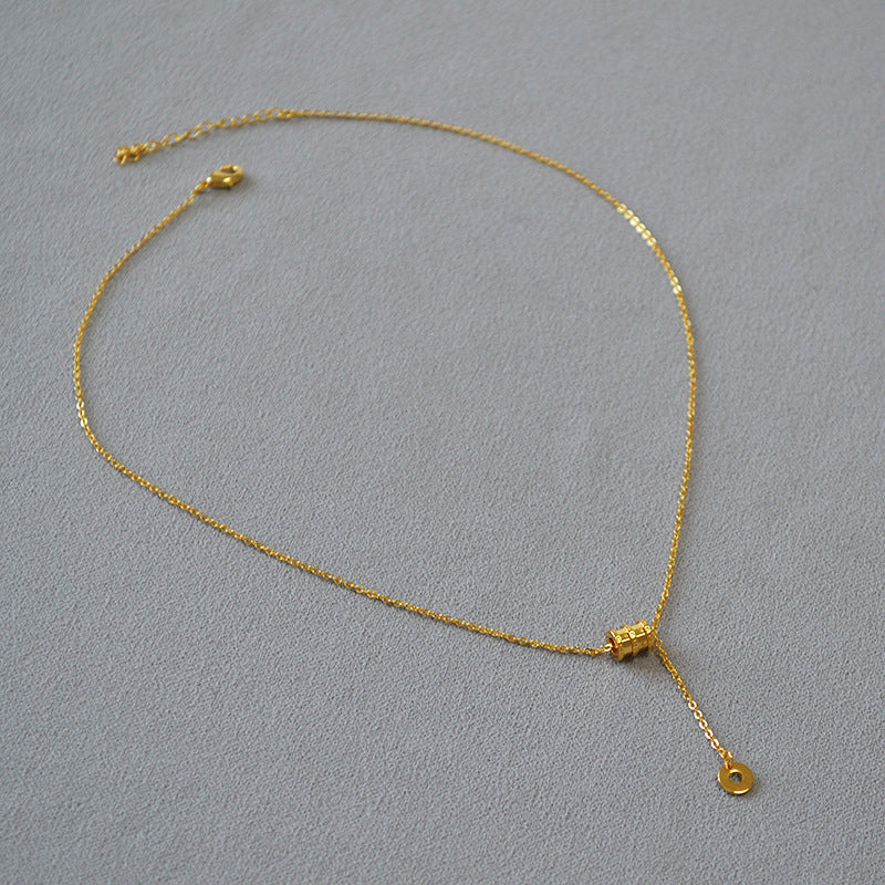 Delicate Artisan Gold Necklace