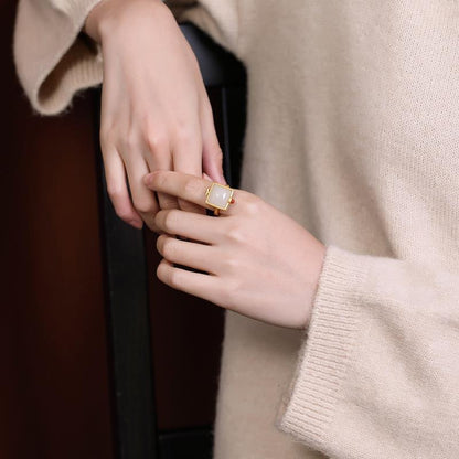 Romantic Gold Ring for Special Moments