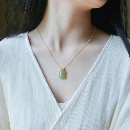 Vintage Handmade Gold Necklace