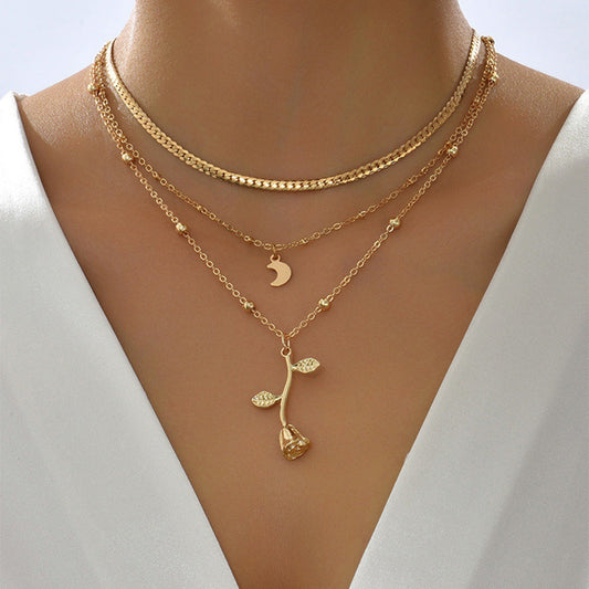 Romantic Gold Necklace for Special Moments