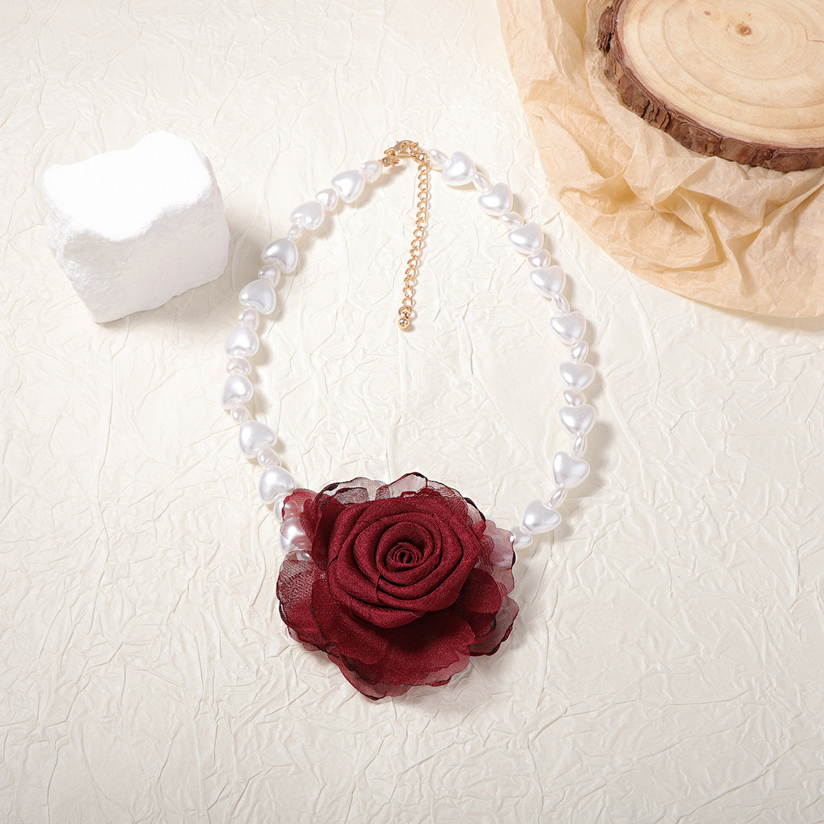 Delicate Artisan Pearl Necklace