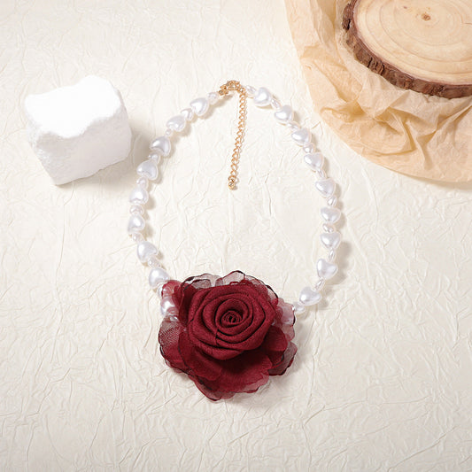 Delicate Artisan Pearl Necklace