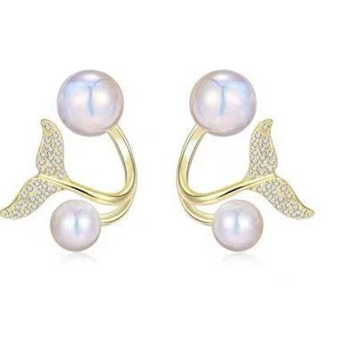 Vintage Handmade Pearl Earring