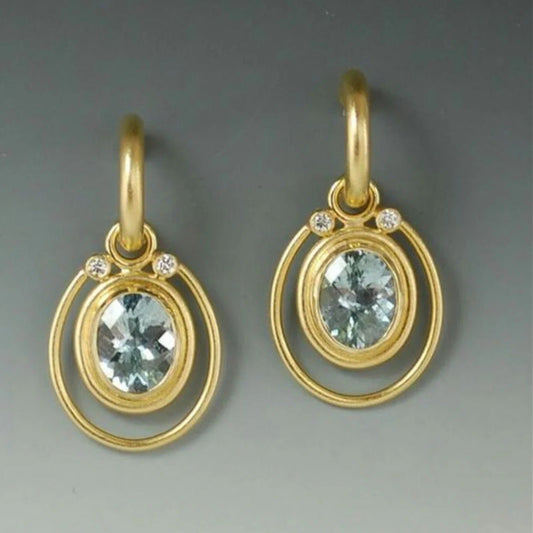 Romantic Gold Earring for Special Moments