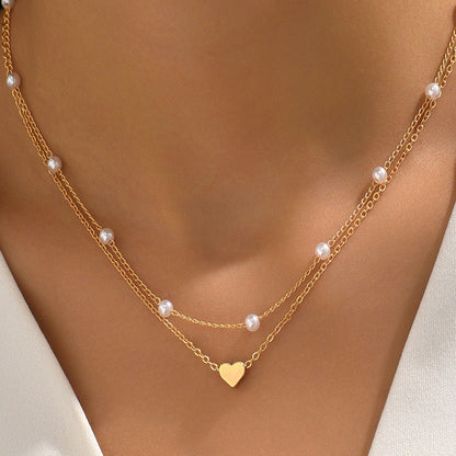 Beautiful Pearl Necklace with Unique Style