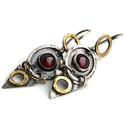 Vintage Handmade Silver Earring