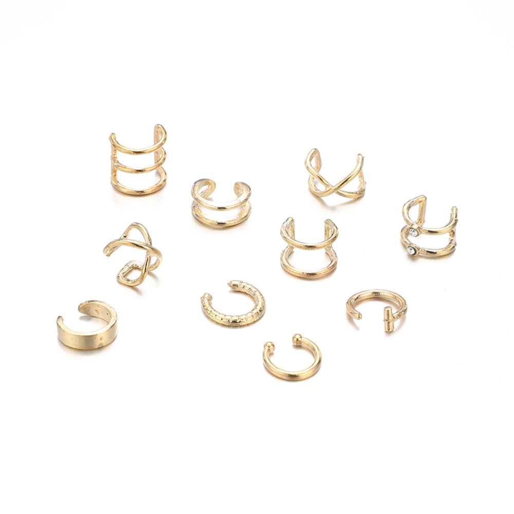 Beautiful Gold Set with Unique Style