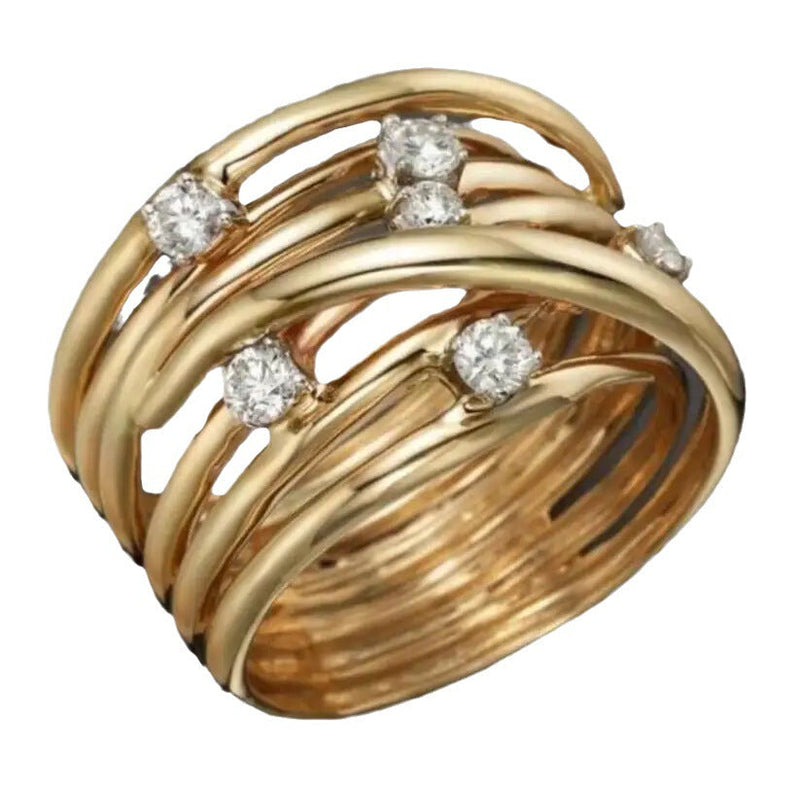 Beautiful Gold Ring with Unique Style