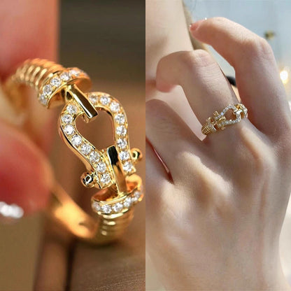 Beautiful Gold Ring with Unique Style