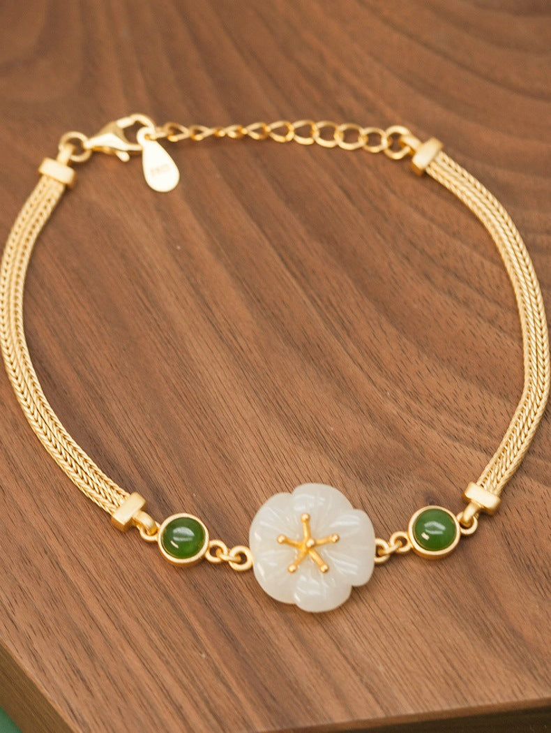 Delicate Artisan Silver Bracelet