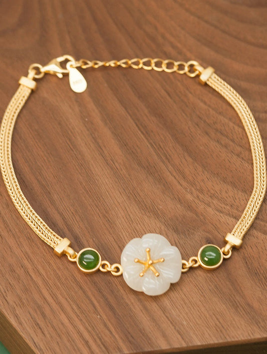 Delicate Artisan Silver Bracelet