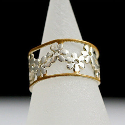 Vintage Handmade Gold Ring