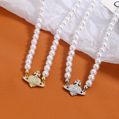 Romantic Pearl Necklace for Special Moments