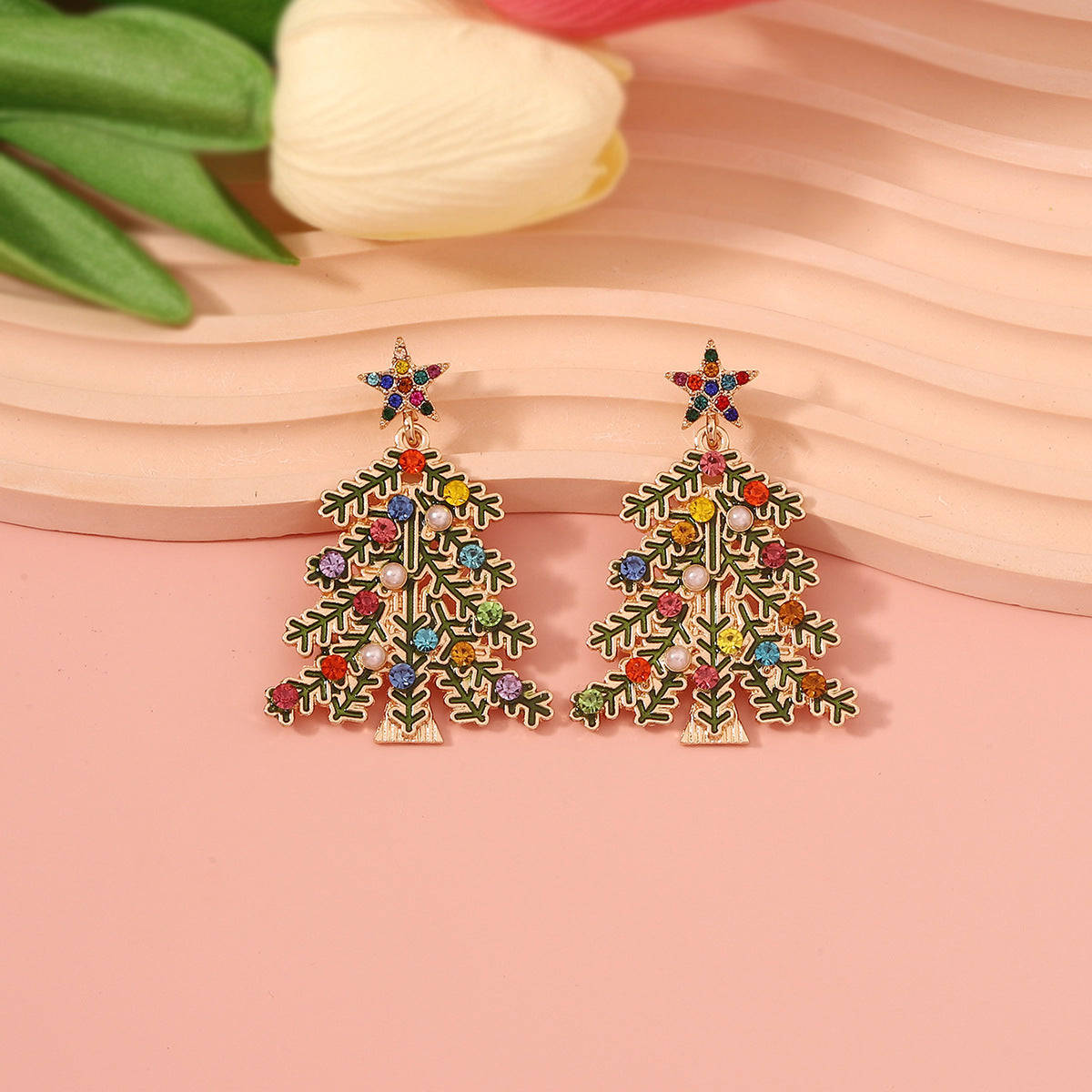 Delicate Artisan Pearl Earring