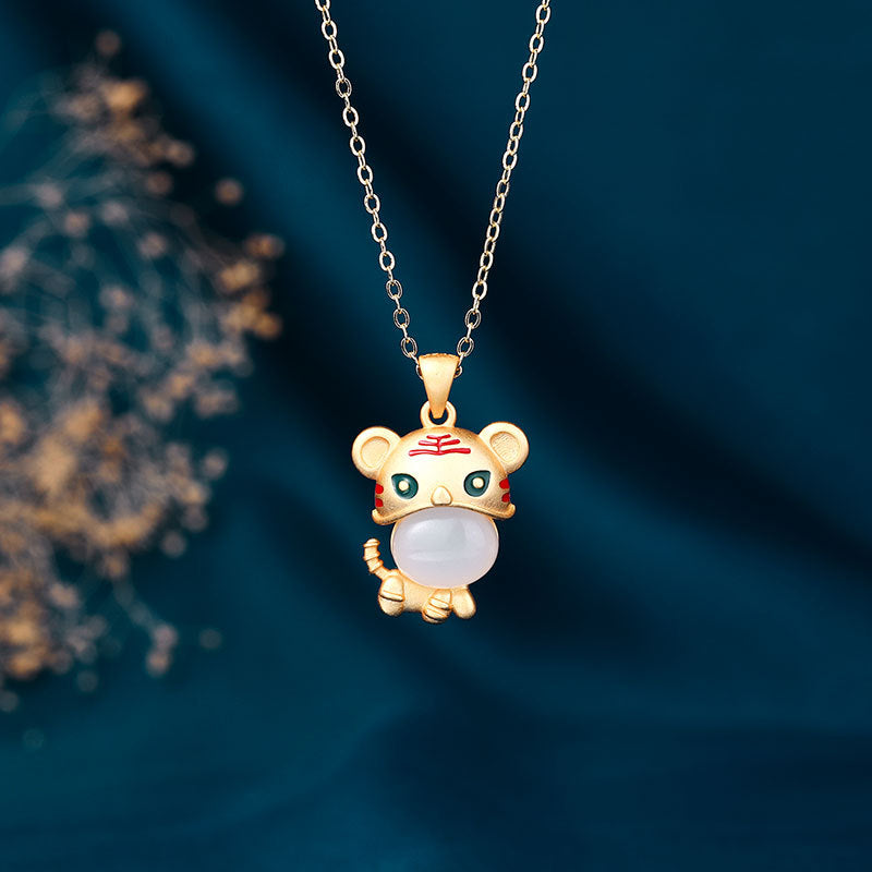 Delicate Artisan Gold Necklace