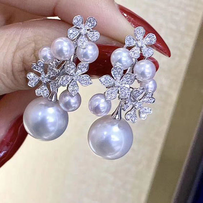 Delicate Artisan Pearl Earring