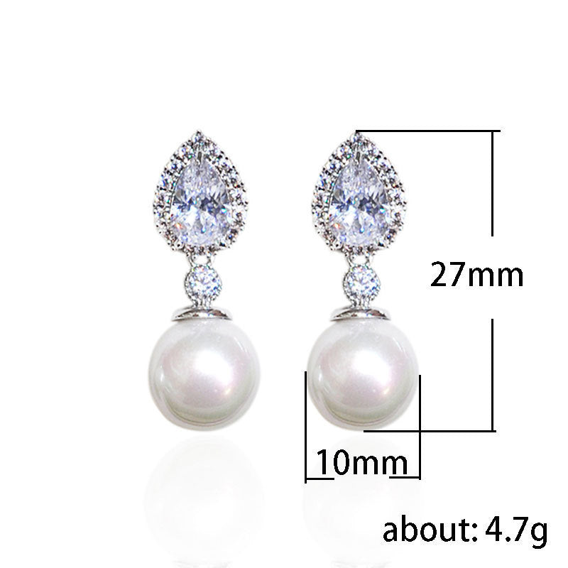 Delicate Artisan Pearl Earring