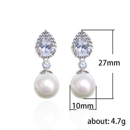 Delicate Artisan Pearl Earring