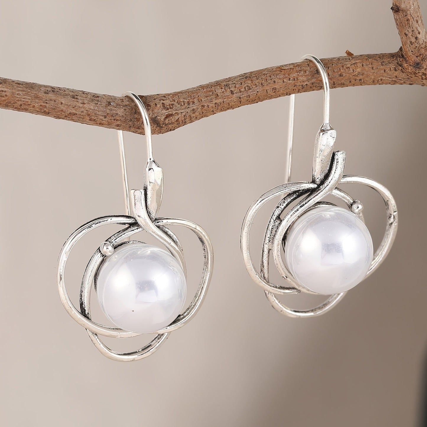 Vintage Handmade Pearl Earring